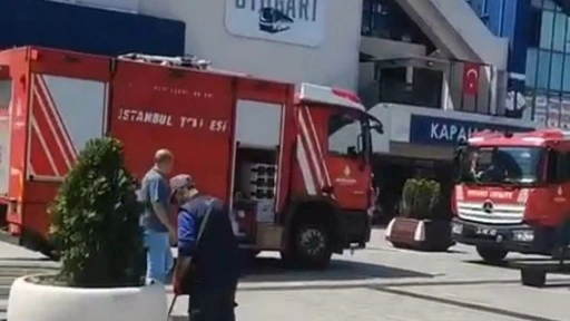 Bayram öncesi İstanbul Otogarı'nda yangın paniği!