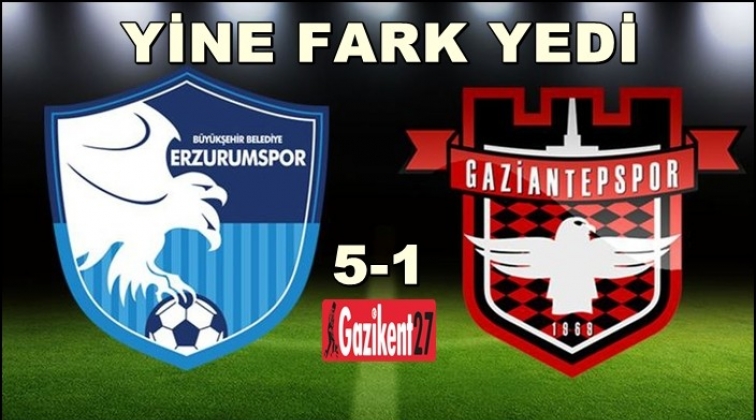 B.B. Erzurumspor 5-1 Gaziantepspor