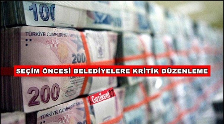 Belediye bütçelerine seçim ayarı!