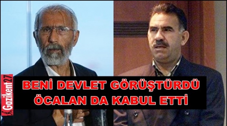 Beni devlet görüştürdü