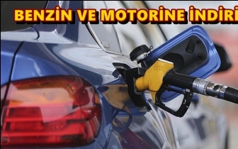 Benzin ve motorine indirim...