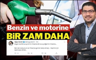 Benzin ve motorine yine&nbsp;zam bekleniyor!