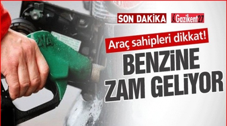 Benzin'e 15 kuruşluk zam bekleniyor