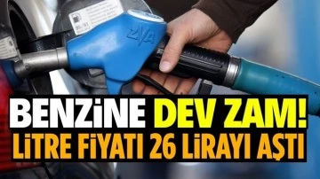 Benzine 2 lira 11 kuruş zam! 26 lirayı aştı...