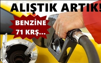Benzine&nbsp;bu gece 71 kuruş zam!