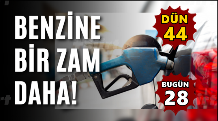 Benzine d&uuml;n zam gelmişti, bug&uuml;n bir zam daha!..