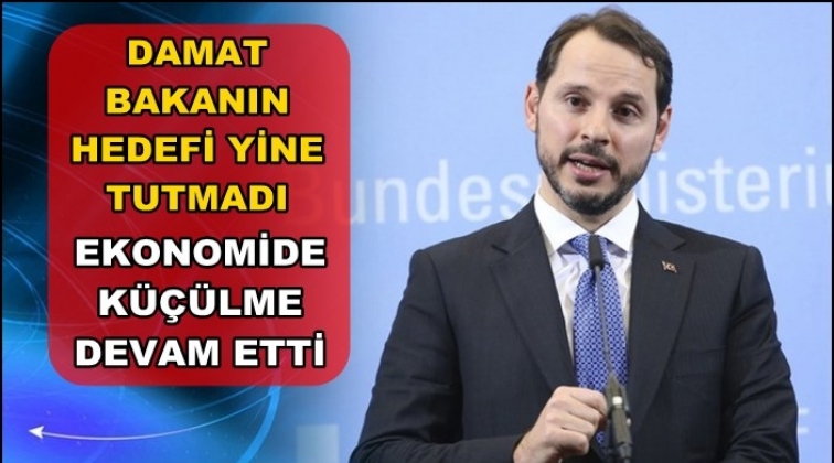 Berat Albayrak hedefi yine tutturamadı