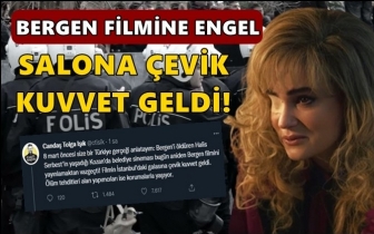 Bergen filminde salona &ccedil;evik kuvvet geldi!