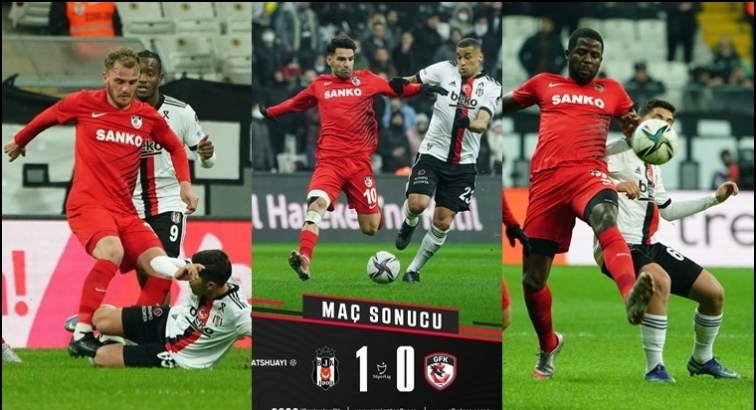 Beşiktaş 1-0 Gaziantep FK