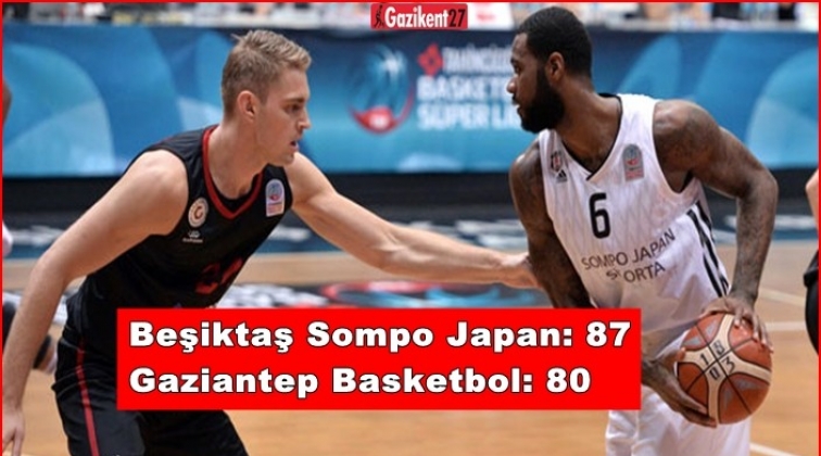 Beşiktaş Sompo Japan-Gaziantep Basketbol: 87-80