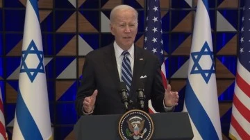 Biden: İsrail için eşsiz destek paketi isteyeceğim!