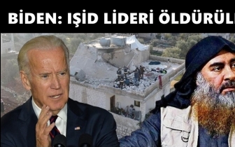 Biden, IŞİD liderinin &ouml;ld&uuml;r&uuml;ld&uuml;ğ&uuml;n&uuml; a&ccedil;ıkladı!