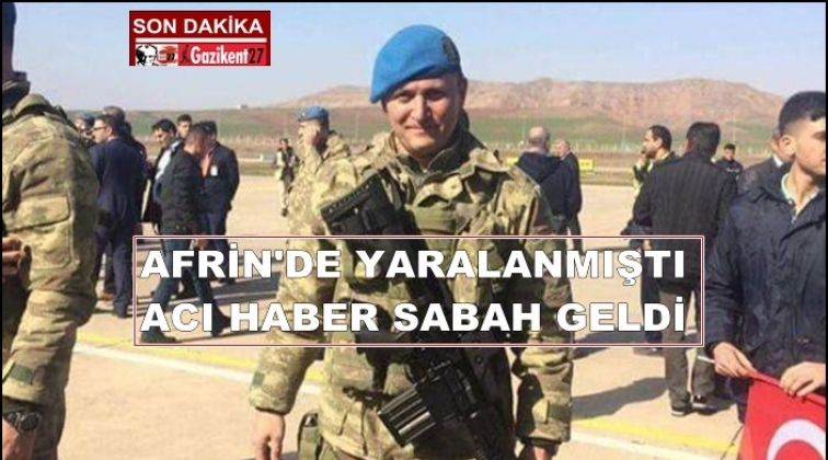 Binbaşı Mithat Dunca Afrin'de Şehit düştü