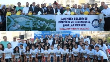 Binicilik ve Geleneksel Sporlar Merkezi'nin temeli atıldı