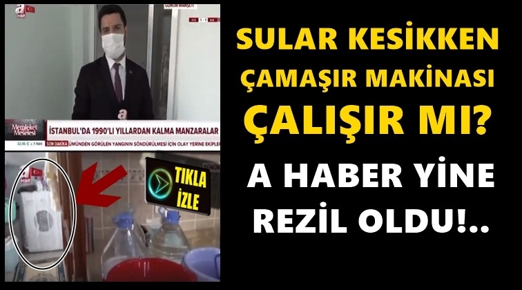 Bir A Haber klasiği...
