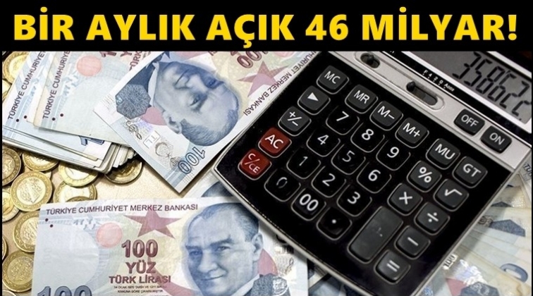 Bir aylık b&uuml;t&ccedil;e a&ccedil;ığı 46 milyar!