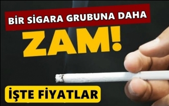 Bir sigara grubuna daha zam!