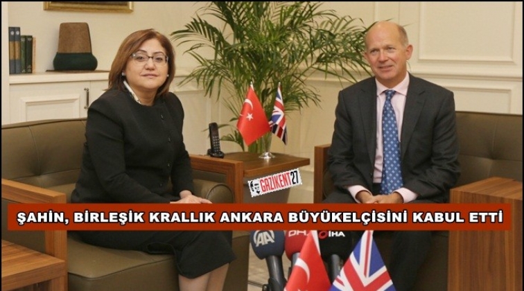 Birleşik Krallık B&uuml;y&uuml;kel&ccedil;isi Gaziantep'te
