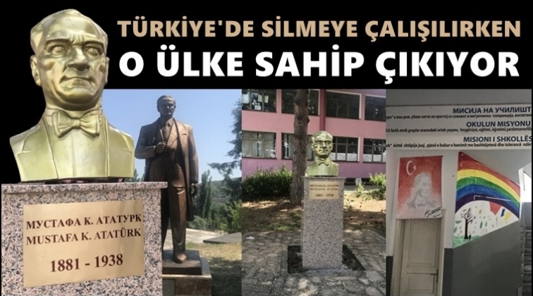 Bizde silmeye &ccedil;alışılırken o &uuml;lke ATA'ya sahip &ccedil;ıkıyor!