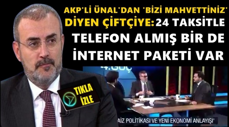 &lsquo;Bizi mahvettiniz&rsquo; diyen &ccedil;ift&ccedil;iye skandal cevap...