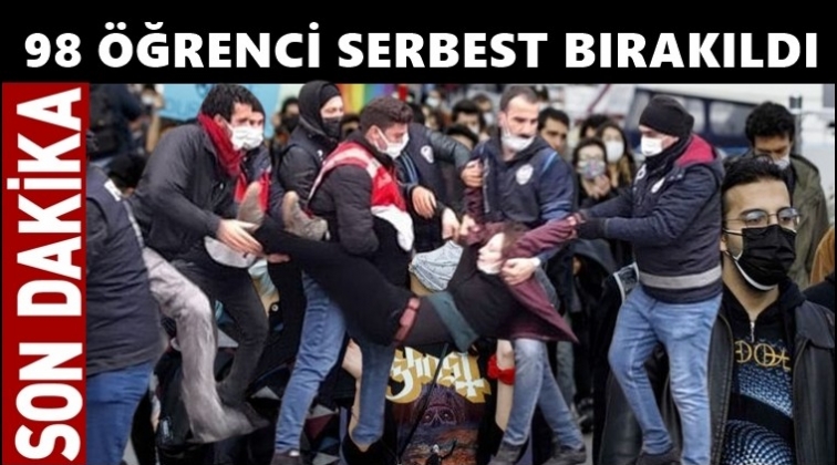 &lsquo;Boğazi&ccedil;i&rsquo; a&ccedil;ıklaması: 98 kişi serbest