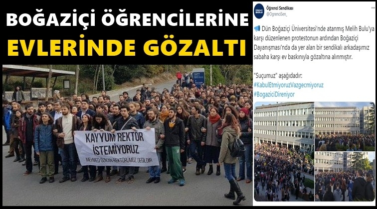 Boğazi&ccedil;ili &ouml;ğrencilere evlerinde g&ouml;zaltı!