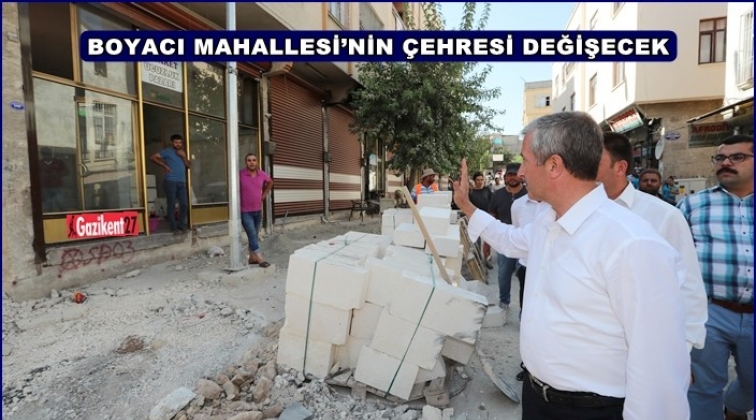 Boyacı Mahallesi&rsquo;nde restorasyon s&uuml;r&uuml;yor