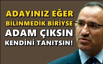 Bozdağ: Demek ki kirli birini aday &ccedil;ıkaracaklar!