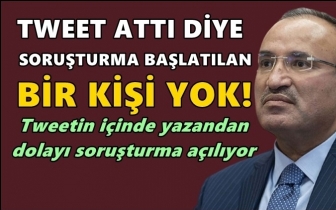 Bozdağ: Tweet attı diye soruşturma a&ccedil;ılan bir kişi yok!