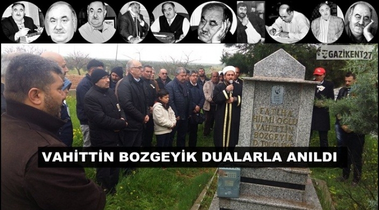 Bozgeyik dualarla anıldı...