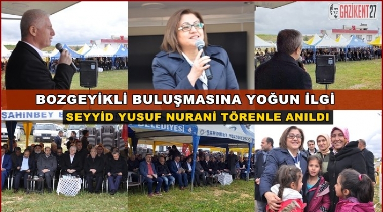 Bozgeyikli Buluşması'na yoğun ilgi