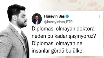 BTP lideri Baş: Diploması olmayan ne insanlar g&ouml;rd&uuml; bu &uuml;lke!