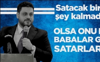 BTP lideri Baş:&nbsp;Satacak bir şey kalmadı!
