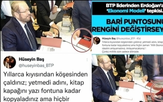 BTP liderinden Erdoğan’a tepki…