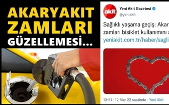 Bu bir &lsquo;akaryakıt zamlarının faydaları&rsquo; haberi!