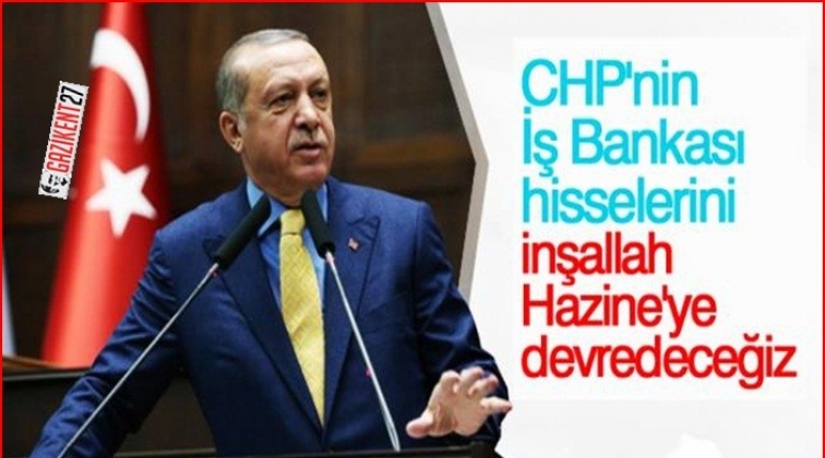 Bu hisselerin Hazine'ye devrini sağlayacağız