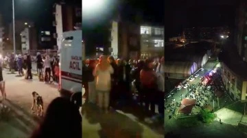 Bu kez Rize'deki KYK yurdunda asansör düştü!