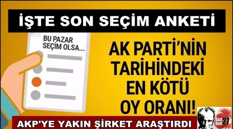 Bu pazar se&ccedil;im olsa sonu&ccedil; ne olur?