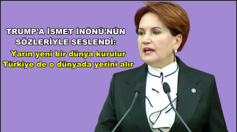 'Bug&uuml;n tek bir partimiz vardır o da Al bayrak Partisi'