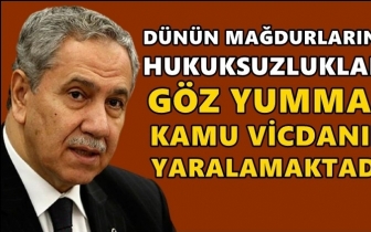 B&uuml;lent Arın&ccedil;&rsquo;tan yargı eleştirisi...