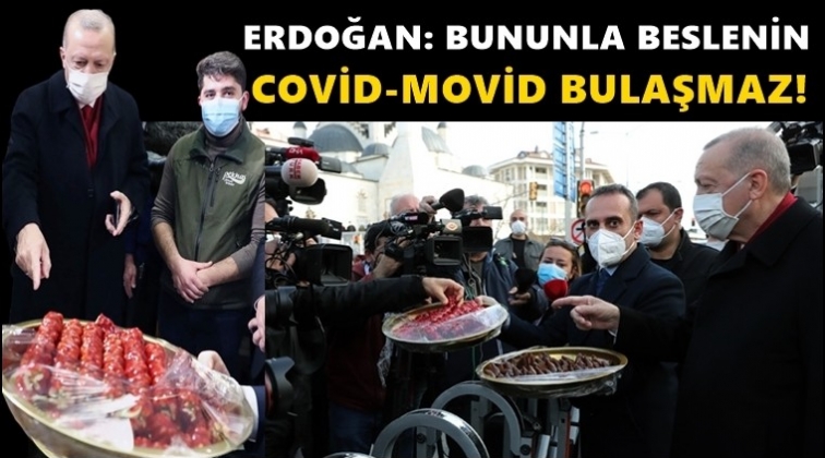 'Bununla beslenene Covid, movid bulaşmaz'