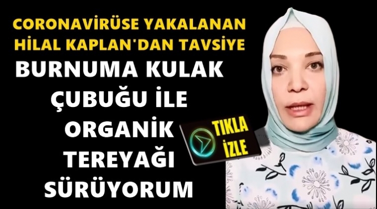 Burnuma kulak &ccedil;ubuğu ile tereyağı s&uuml;r&uuml;yorum!
