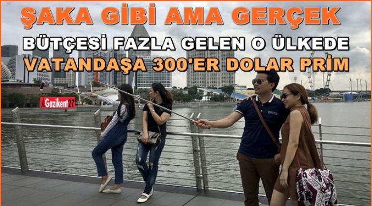 Bütçe fazla geldi, her vatandaşa 300 dolar prim