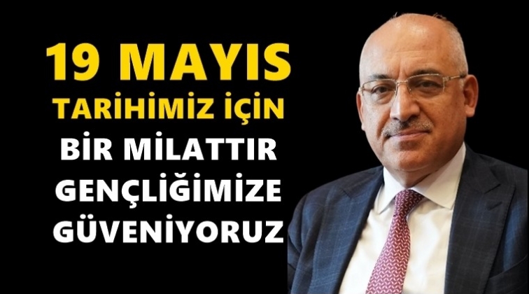 B&uuml;y&uuml;kekşi'den 19 Mayıs mesajı