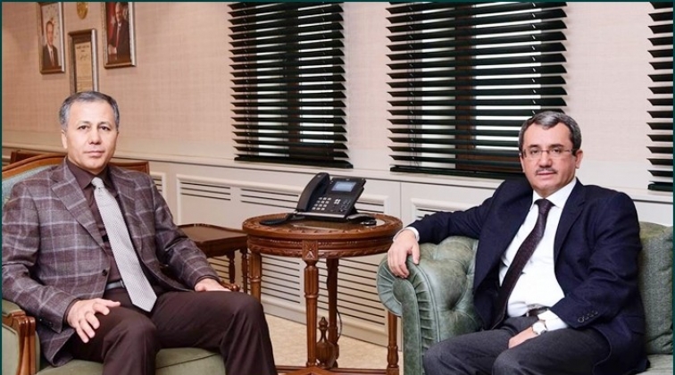 B&uuml;y&uuml;kel&ccedil;i Yıldız, Vali Yerlikaya&rsquo;yı ziyaret etti