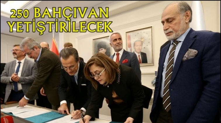 B&uuml;y&uuml;kşehir 250 bah&ccedil;ıvan yetiştirecek