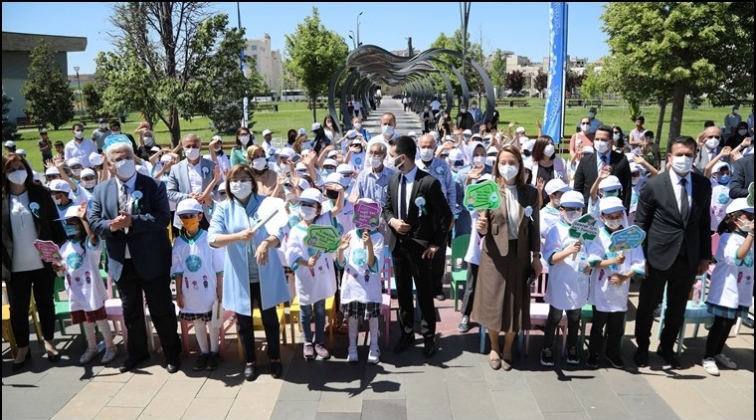 B&uuml;y&uuml;kşehir, &Ccedil;evre G&uuml;n&uuml;'n&uuml; &ccedil;ocuklarla kutladı...