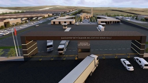Büyükşehir'den Gaziantep'e Akıllı Meyve Sebze Hali