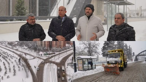 B&uuml;y&uuml;kşehir ekipleri 200 ara&ccedil; 800 personelle sahada