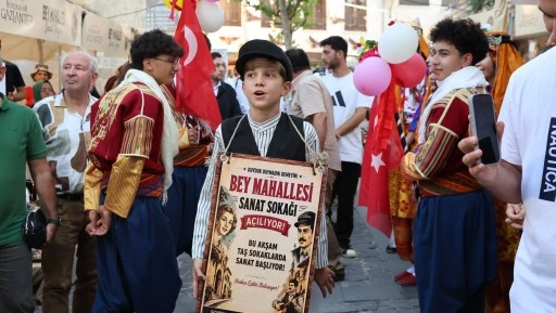 B&uuml;y&uuml;kşehir'in Sanat Sokağı a&ccedil;ıldı 